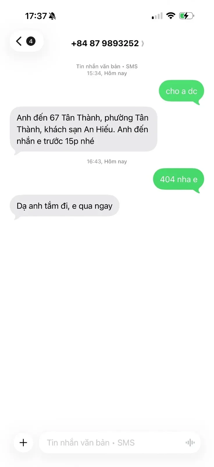 Ảnh checker kimngan88 chụp khi gặp Anh Thư Xinh Đẹp Ngoan Hiền Chiều Khách  (ảnh 1/3)