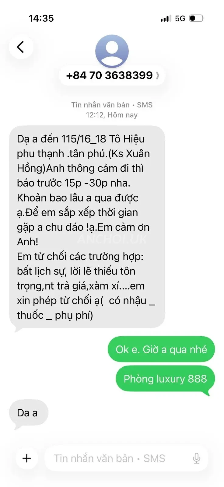 Ảnh checker Tùng anh chụp khi gặp PGA-Fuck- An Nhiên Gợi Cảm - Sexy Vú To Mông Bự Chân Dài Body Chuẩn, Kĩ Năng Làm Tình Điêu Luyện Kĩ Thuật Massage Thái Cực Phê (ảnh 5/5)