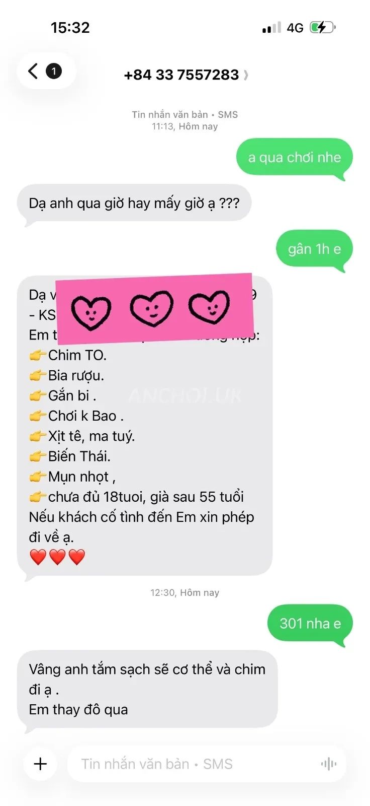 Ảnh checker xuanhoi chụp khi gặp ❤️Huyền Baby❤️ - XINH ĐẸP QUYẾN RŨ - BODY RỰC LỬA - YÊU CHIỀU TÌNH CẢM - CẢM GIÁC KHÓ PHAI (ảnh 4/5)