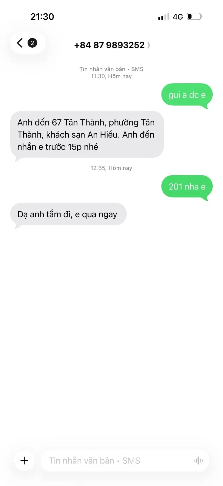 Ảnh checker Yến Thẩm Quân chụp khi gặp Anh Thư Xinh Đẹp Ngoan Hiền Chiều Khách  (ảnh 4/5)
