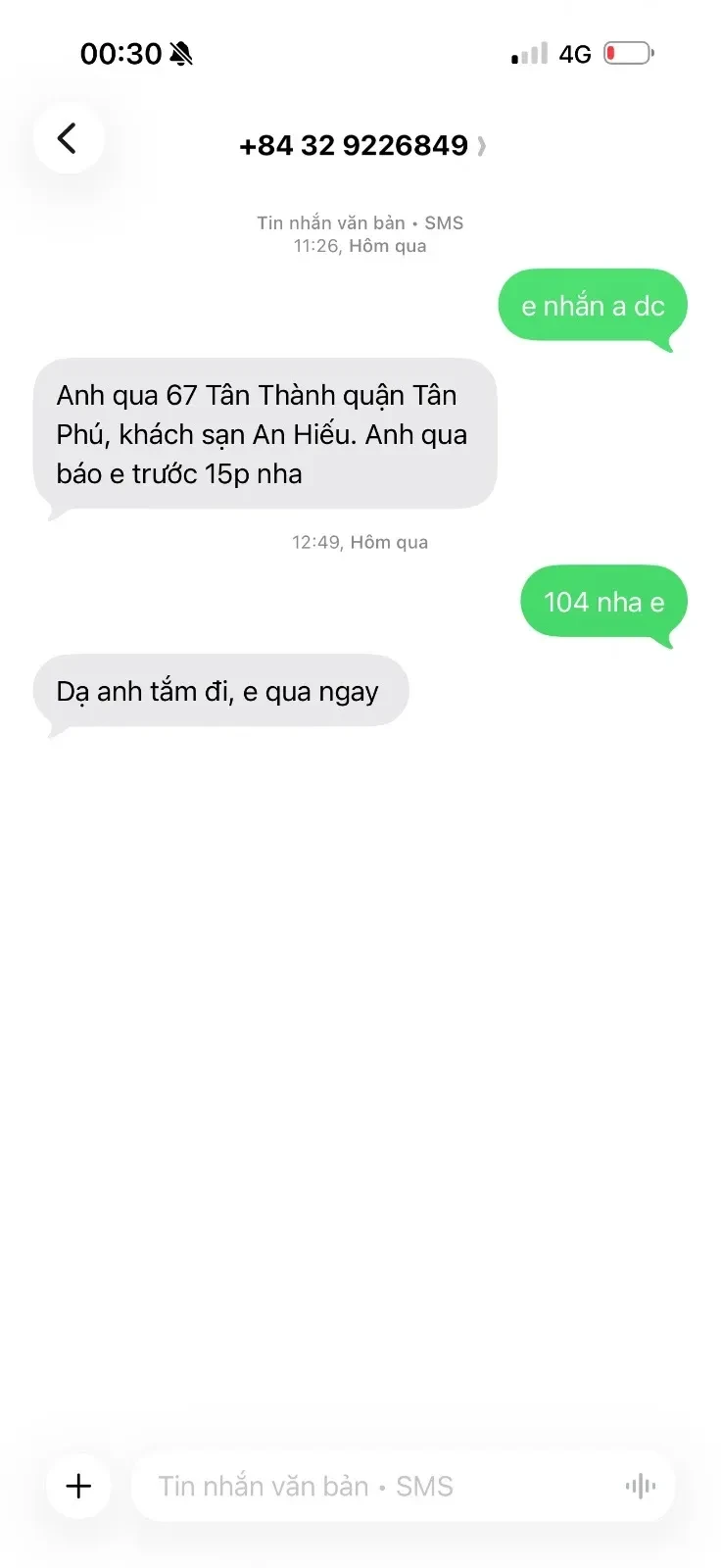 Ảnh checker Ngọc Bằng chụp khi gặp ⭐️ Bảo Ngọc ⭐️⭐️ hàng chất lượng cáo ⭐️⭐️ bím khít nhiều nước ⭐️⭐️ (ảnh 1/3)