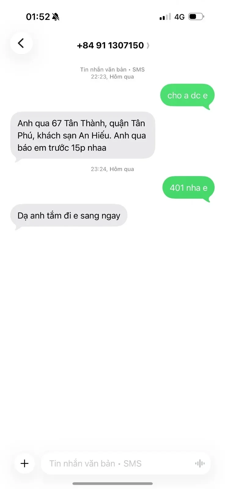 Ảnh checker Phùng Văn Kiên chụp khi gặp CUM ALO cia BỐI NHI lolite NHỎ NHẮN TRÊ TRUNG GÁI ĐÔI MƯƠI (ảnh 1/3)
