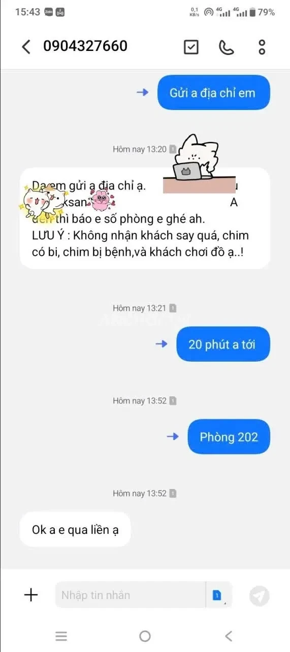 Ảnh checker Hongtinh chụp khi gặp ❤️ KIM NGÂN❤️ DÂM NỮ DÁNG XINH CHIỀU KHÁCH  CỰC TÌNH CẢM (ảnh 4/4)