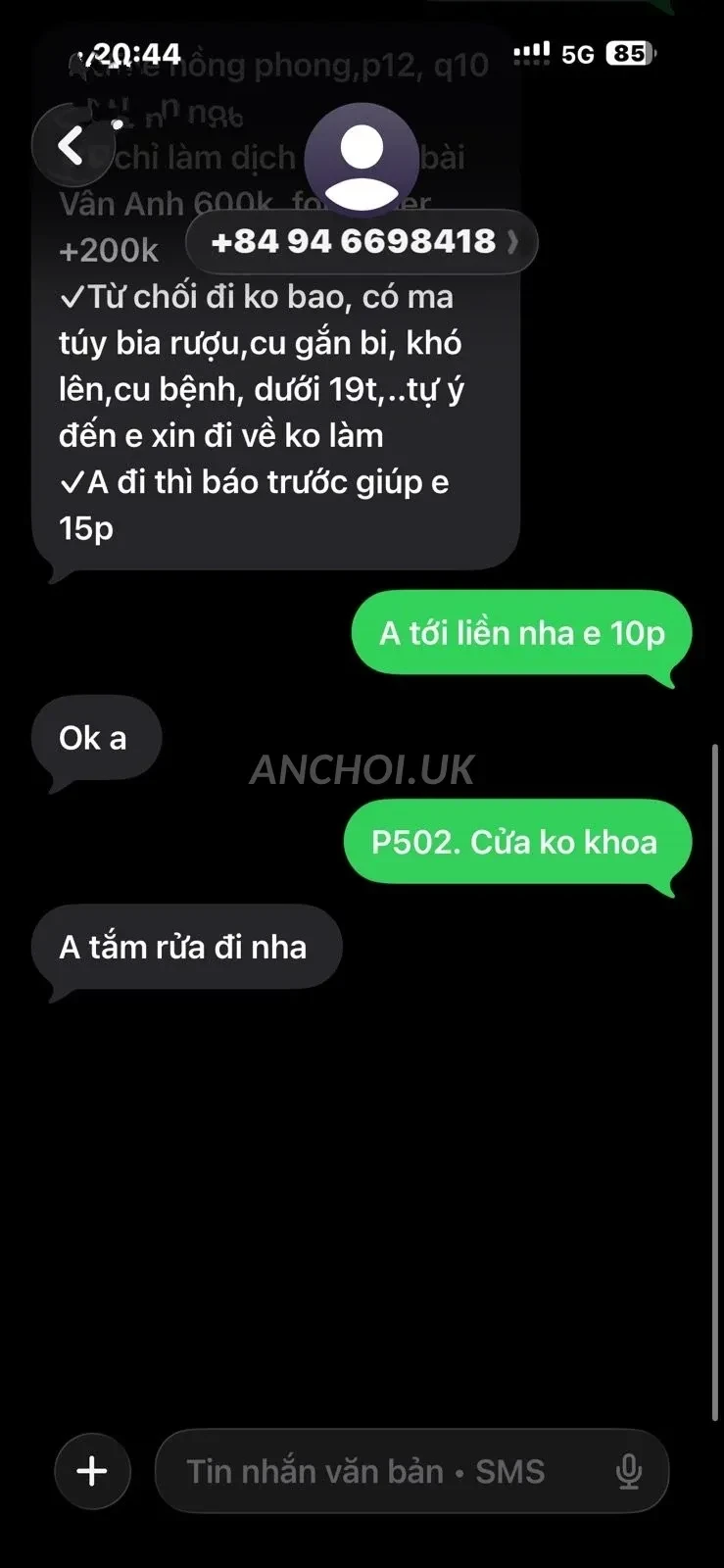Ảnh checker Đặng Thanh Liêm chụp khi gặp VÂN ANH - DA TRẮNG - DÁNG XINH - CHIỀU KHÁCH HẾT MÌNH (ảnh 3/5)