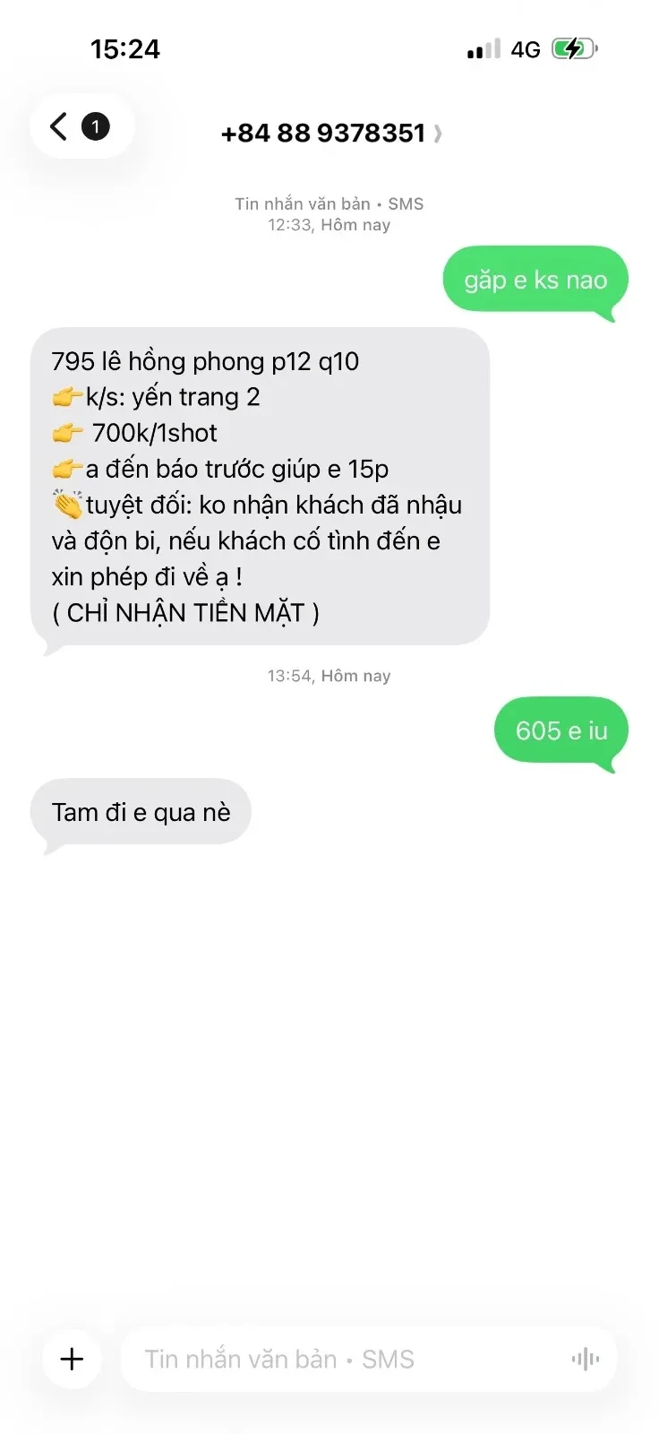 Ảnh checker Lê Bảo Châu chụp khi gặp  HÀ LINH - - XINH SANG GỢI TÌNH - VÚ TO BODY ĐẸP - KỸ NĂNG LÀM TÌNH CUỐN HÚT (ảnh 5/5)
