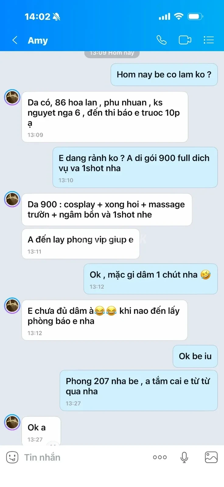 Ảnh checker phamtuan5392 chụp khi gặp Hot ⭐ Emy Xinh Đẹp Phong Cách Phục Vụ Chuẩn Tình Nhân (ảnh 2/5)