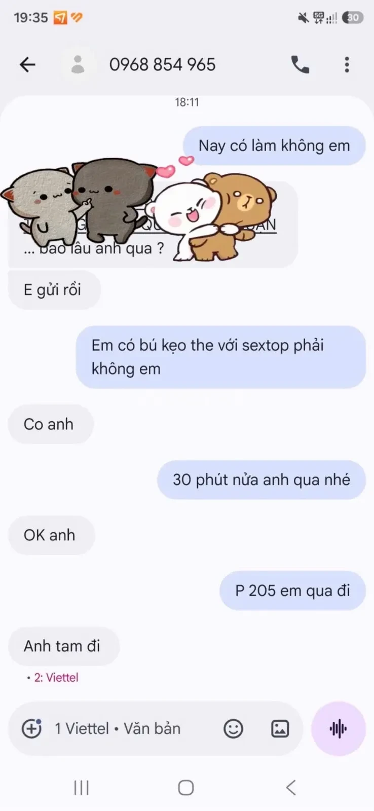 Ảnh checker Hòa lai chụp khi gặp ✨TRANG XINH 💛ĐỆ NHẤT BÍM ĐẸP THẦN DÂM FULL SERVICE (ảnh 5/5)