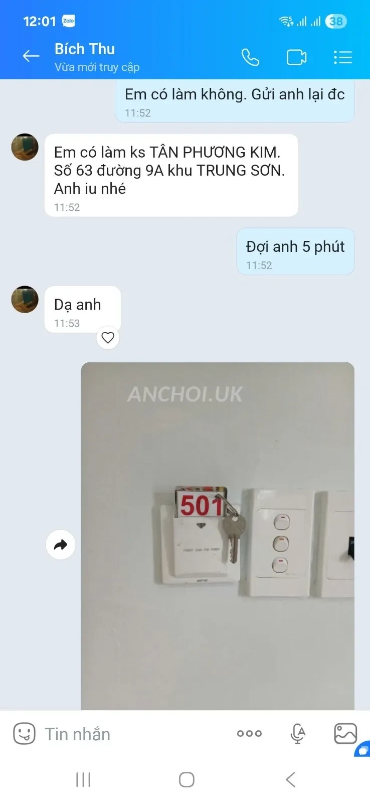 Ảnh checker Motlanthoi chụp khi gặp Ⓜ️BÍCH THU LoLi - Free xuất Miệng ( CIA ) (ảnh 3/3)