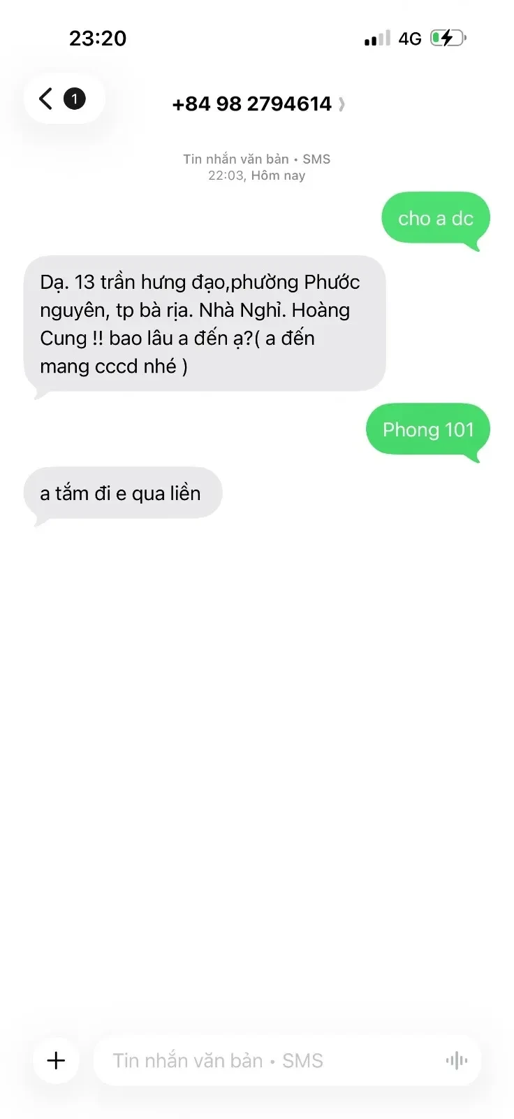 Ảnh checker tuantuanquy chụp khi gặp Bống Em 2kgái tơ ngon❤️body sexy (ảnh 2/4)