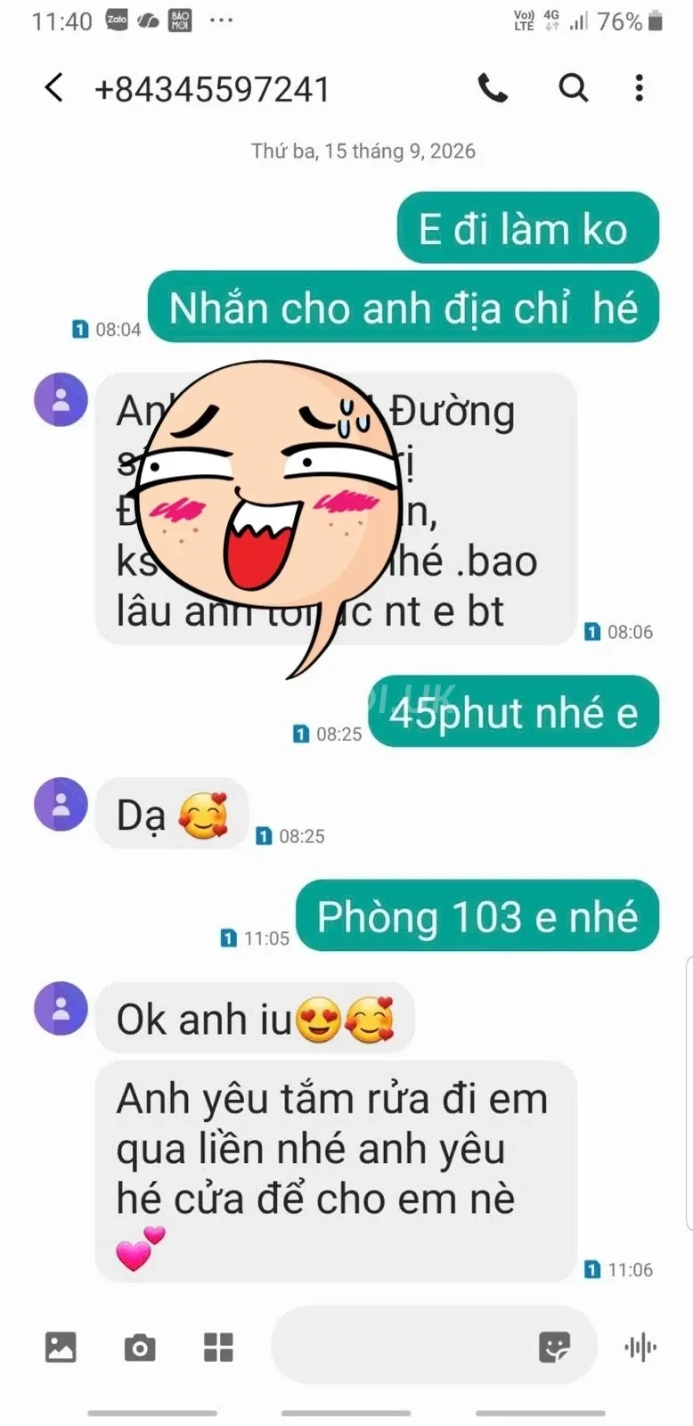 Ảnh checker Checker Lão Làng chụp khi gặp HOTGIRL MỸ ANH - MẪU ẢNH SEXY NÓNG BỎNG (ảnh 4/5)