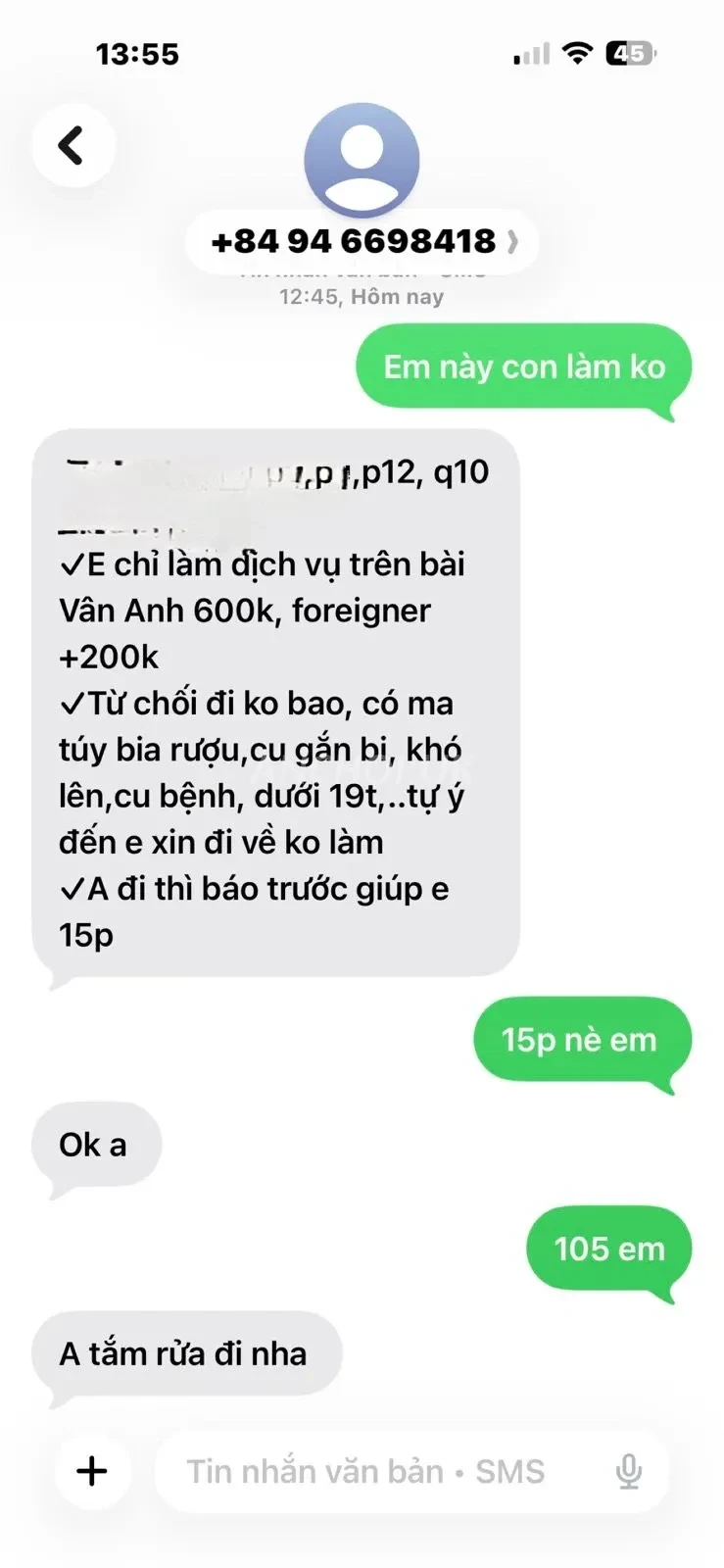 Ảnh checker Tần Vô Nhân chụp khi gặp VÂN ANH - DA TRẮNG - DÁNG XINH - CHIỀU KHÁCH HẾT MÌNH (ảnh 3/4)